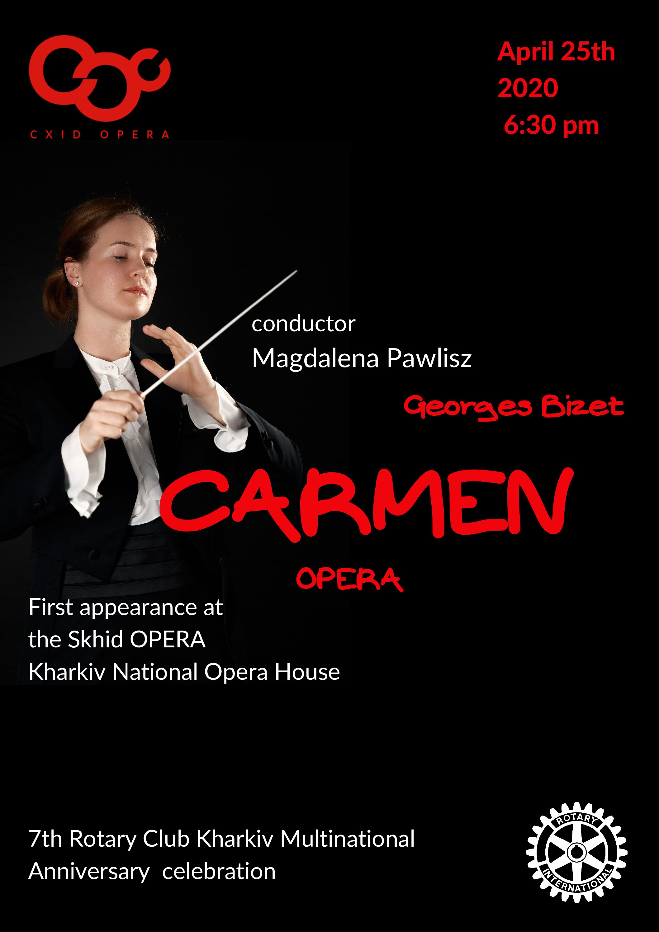 Opera début @ Skhid Opera in Kharkiv